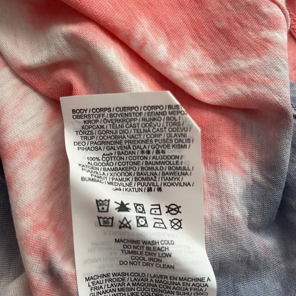 Hurley Tie Dye Crop Top l SIZE S - Picture 7 of 9